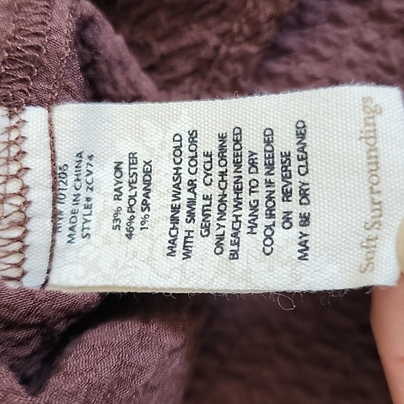 SOFT SORROUNDINGS KAARI TUNIC PEACOCK/ SIZE XL - Picture 11 of 12